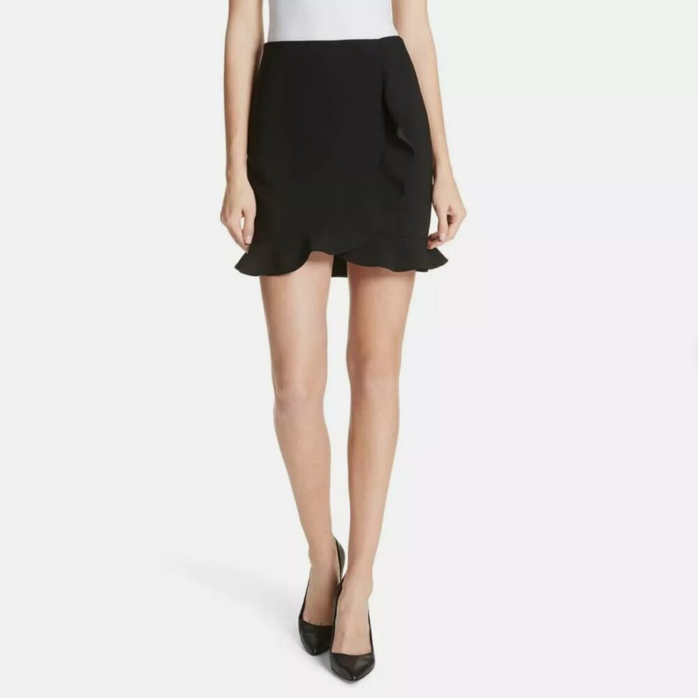 Alice Olivia Lani Overlap Skirt